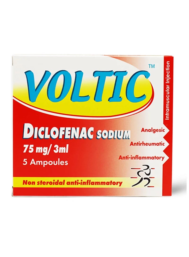 فولتك 75 مجم 3مل 5 امبول - Image 1